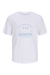 Jack & Jones Junior Camiseta de manga corta blanco