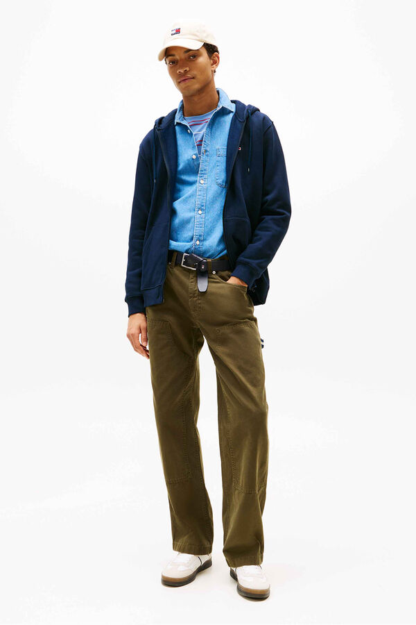 Tommy Jeans Regular fit sweatshirt blue