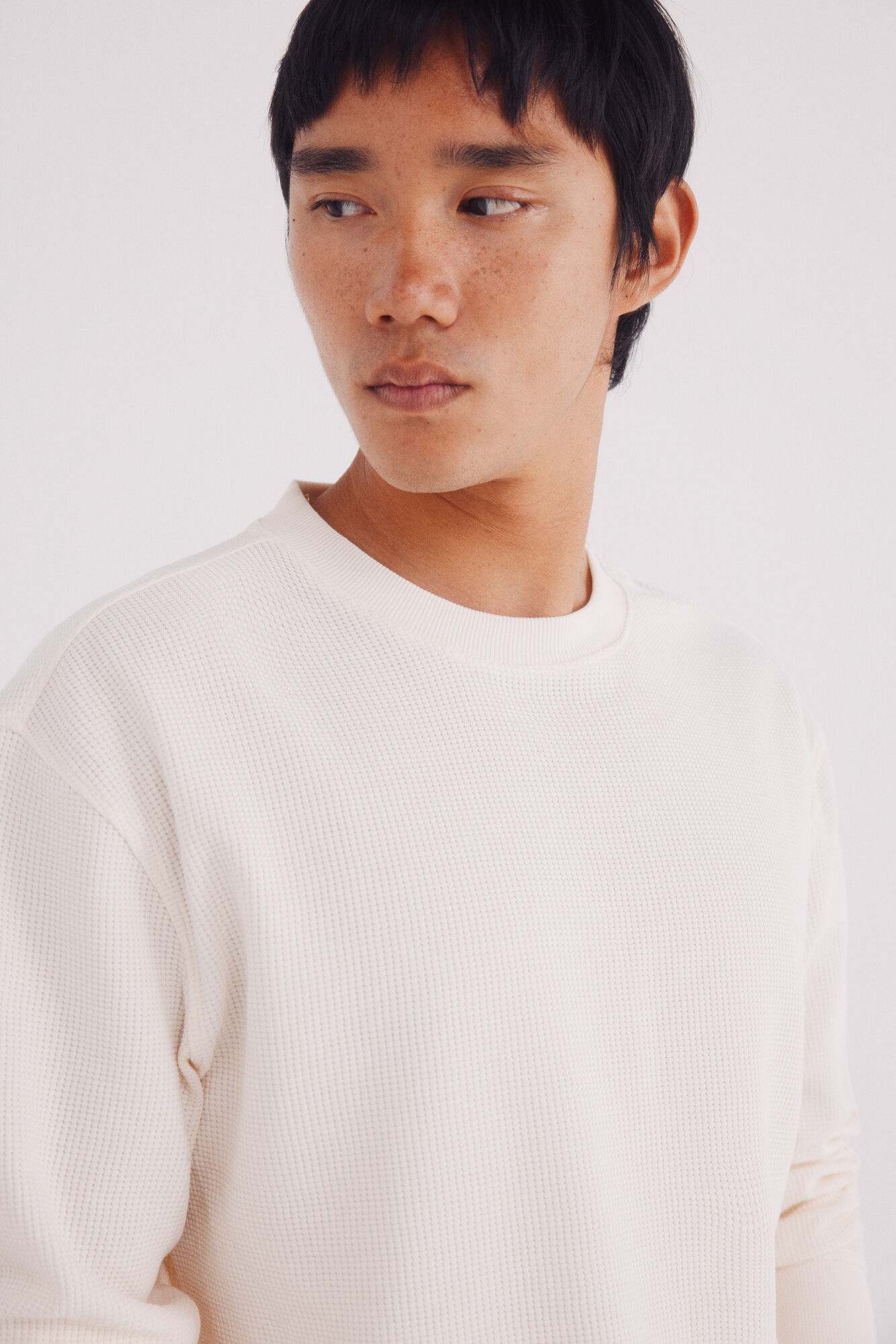 Springfield long sleeve waffle T-shirt