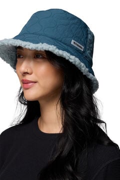 Columbia Unisex Winter Pass&trade; II Sherpa Fleece Reversible Puffer Bucket Hat blue