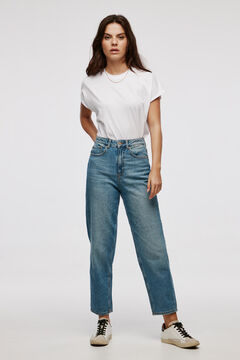 Springfield Jeans Mom Fit blue mix