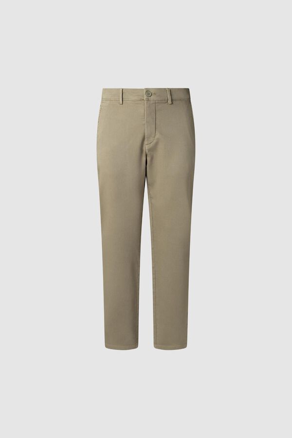 Pepe Jeans Pantal&oacute;n Chino Fit Slim beige