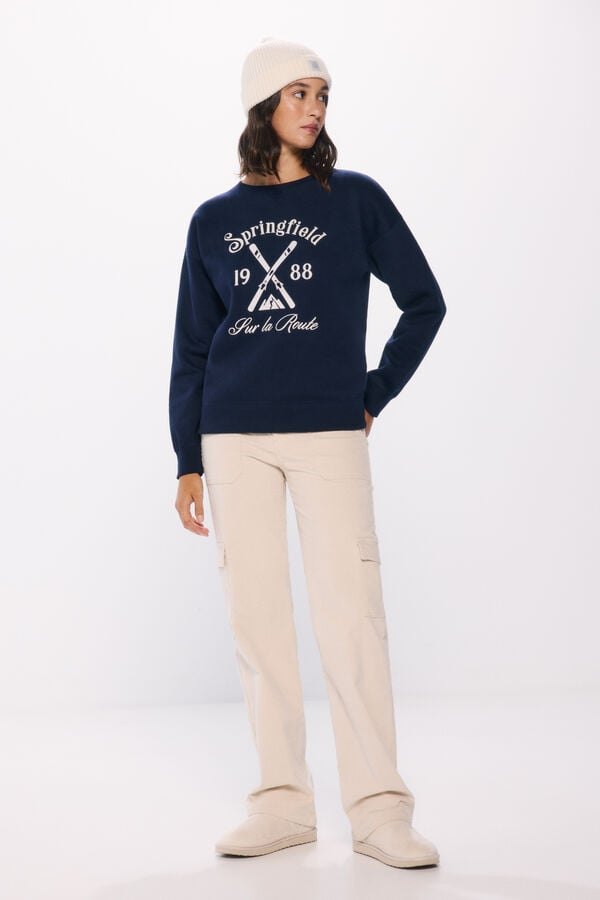 Springfield Sweatshirt "Springfield" marinho