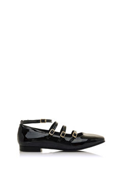 Springfield Ballet flat with buckles black