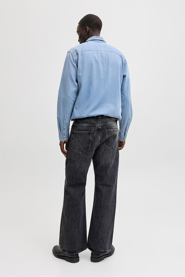 Jack & Jones Denim regular shirt blue