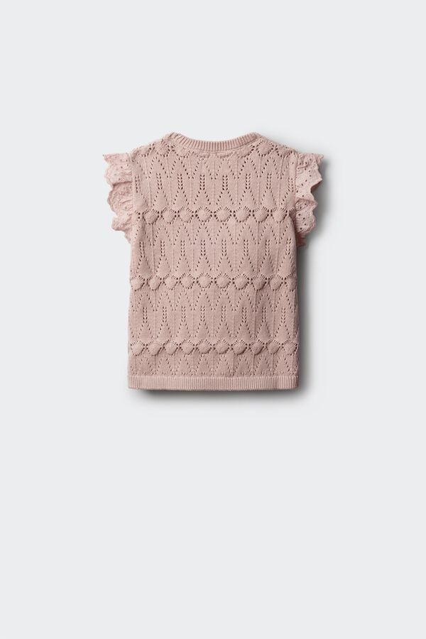 Springfield Kids Top punto volantes ni&ntilde;a rosa