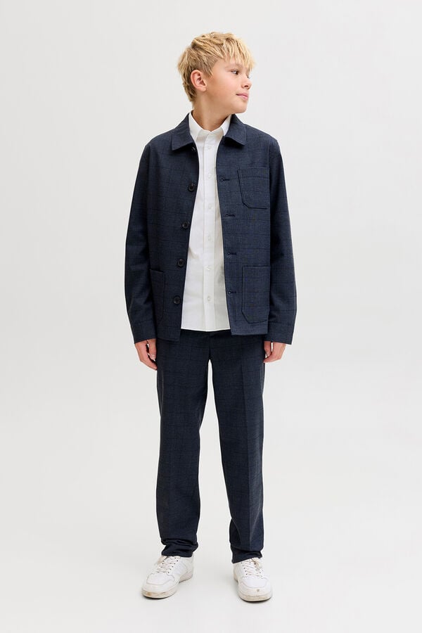 Jack & Jones Junior Camisa formal regular fit blanco