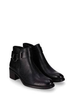 Chika 10 Metallic side buckle ankle boots