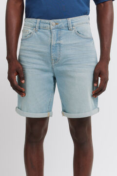 Springfield Denim lightweight slim fit Bermuda shorts