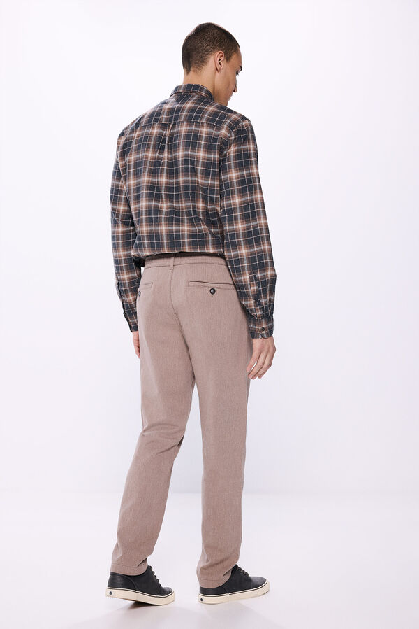 Springfield Pantalón comfort slim fit arena