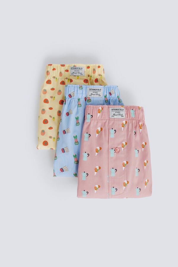 Springfield 3-pack boxers ITALIA blue