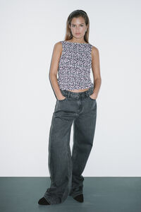 Springfield Floral fitted top