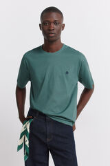 Springfield T-shirt basique logo Springfield bleu