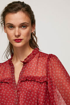 Springfield Nala Floral Print Blouse red