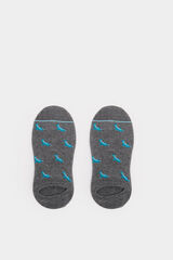 Springfield Nevidljive čarape sa delfinima tamnosiva