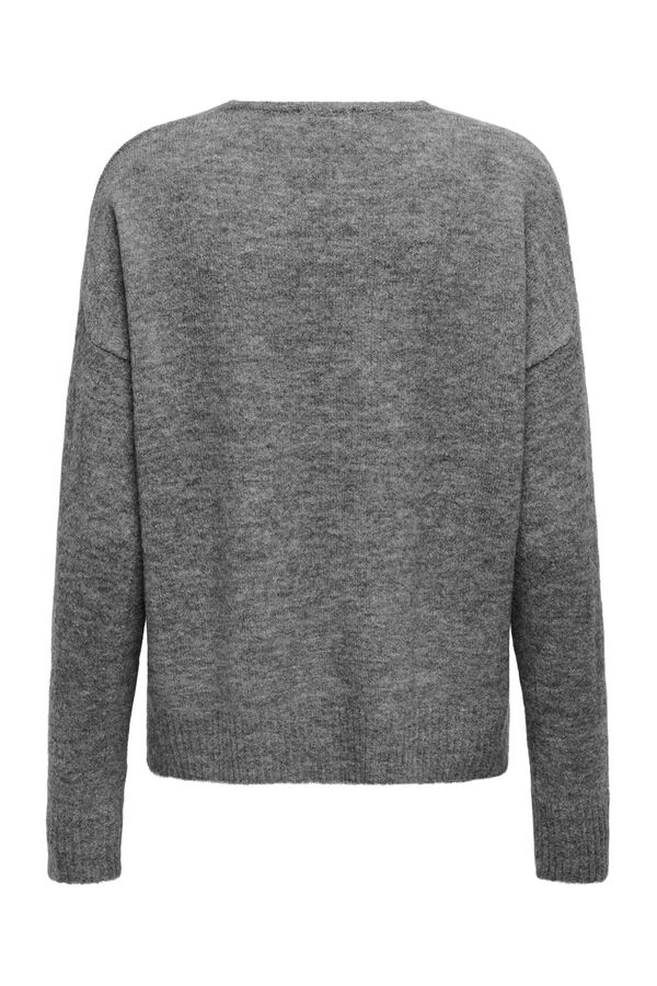 JDY Jersey de punto gris