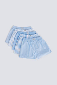 Springfield Blue striped 5-pack boxers