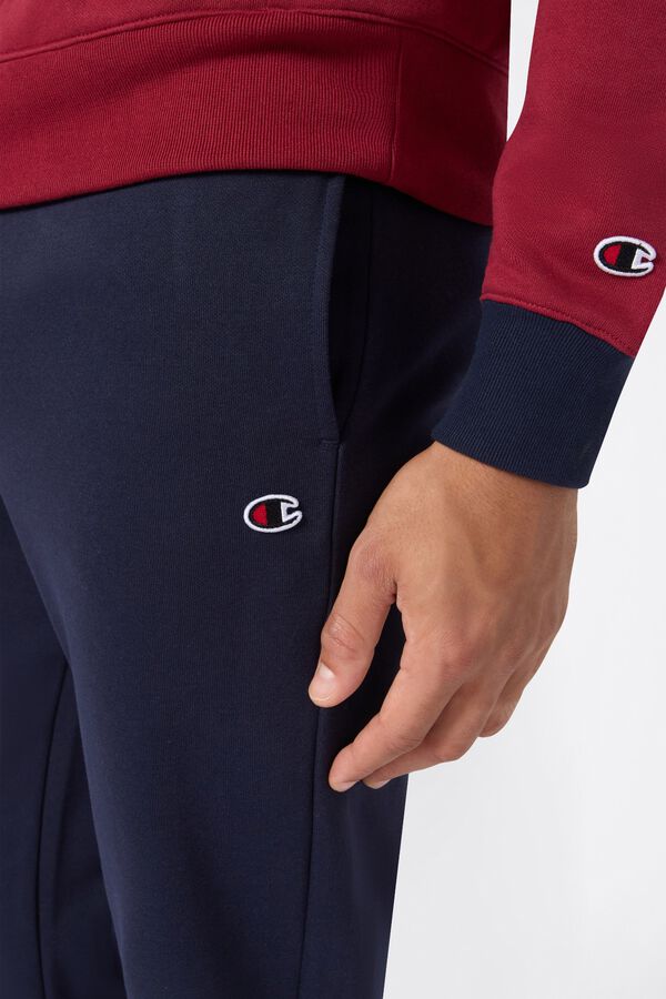 Champion Fato de treino com sweatshirt de capuz e fecho-&eacute;clair vermelho
