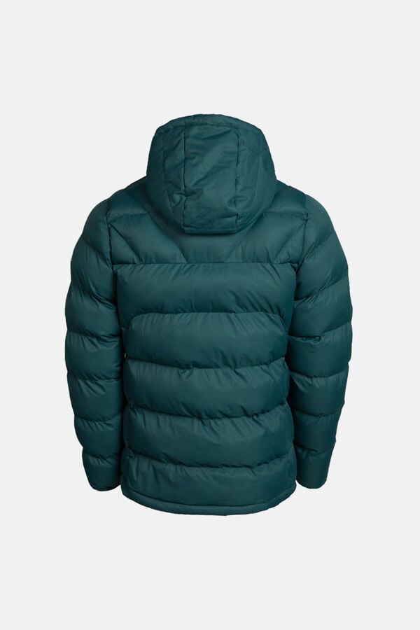 Izas Chaqueta rellena de fibra repelente al agua verde