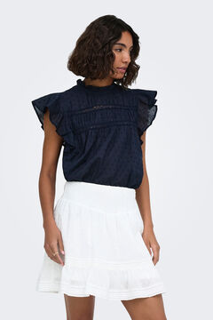 Only Blusa rom&aacute;ntica plumeti