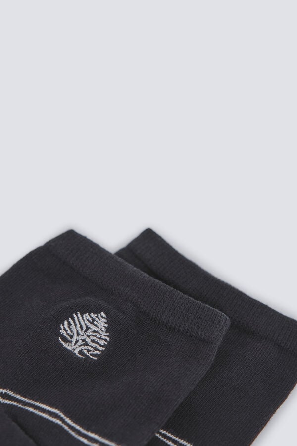 Springfield Springfield logo ankle sock black