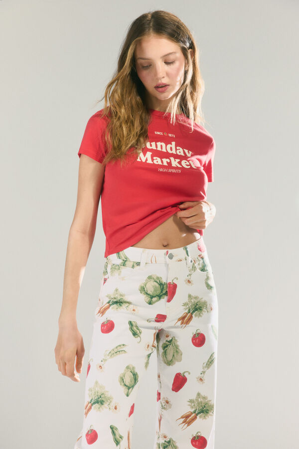 High Spirits Trousers Ivory marfil