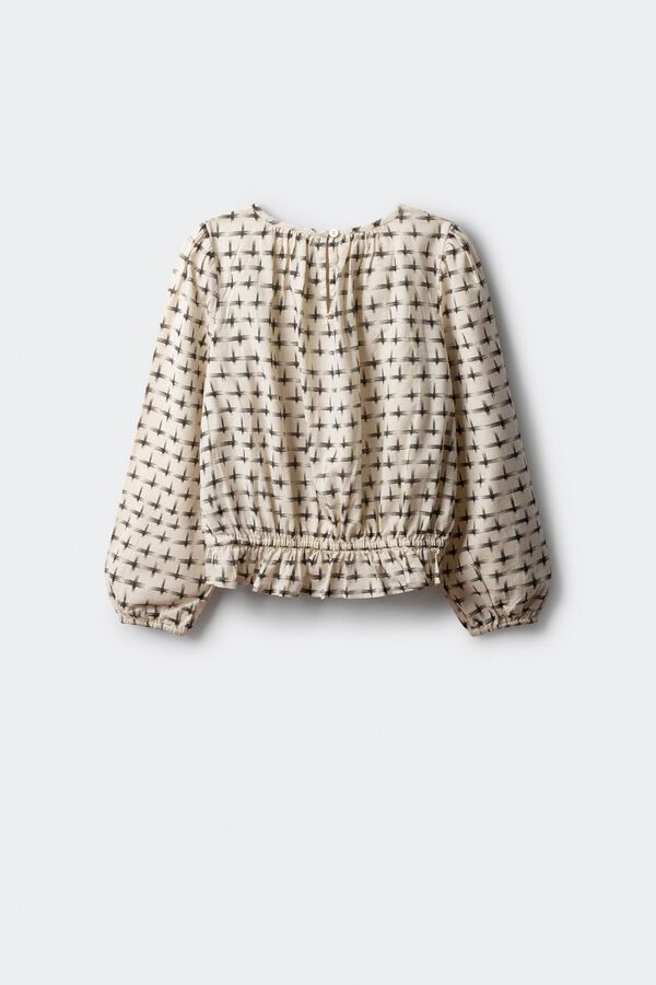 Springfield Kids Blusa manga larga niña blanco