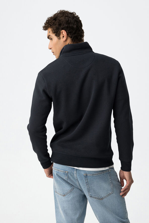 Tiffosi Sudadera con Cremallera azul