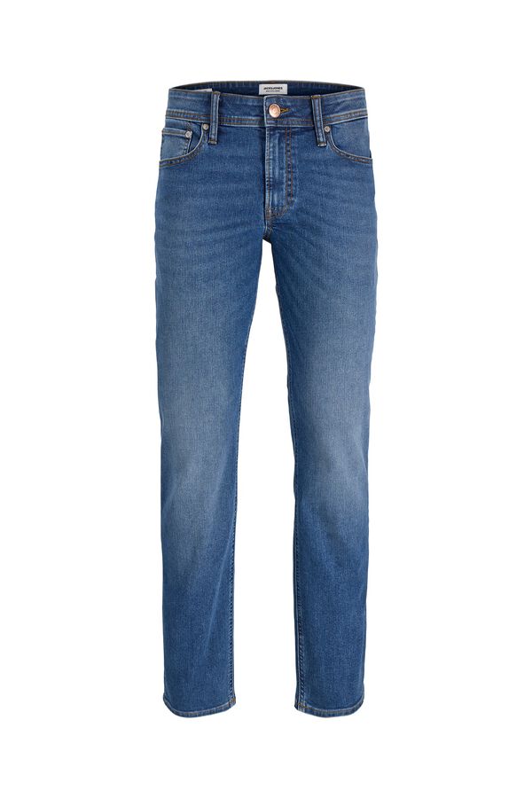 Jack & Jones Vaquero regular cinco bolsillos azul