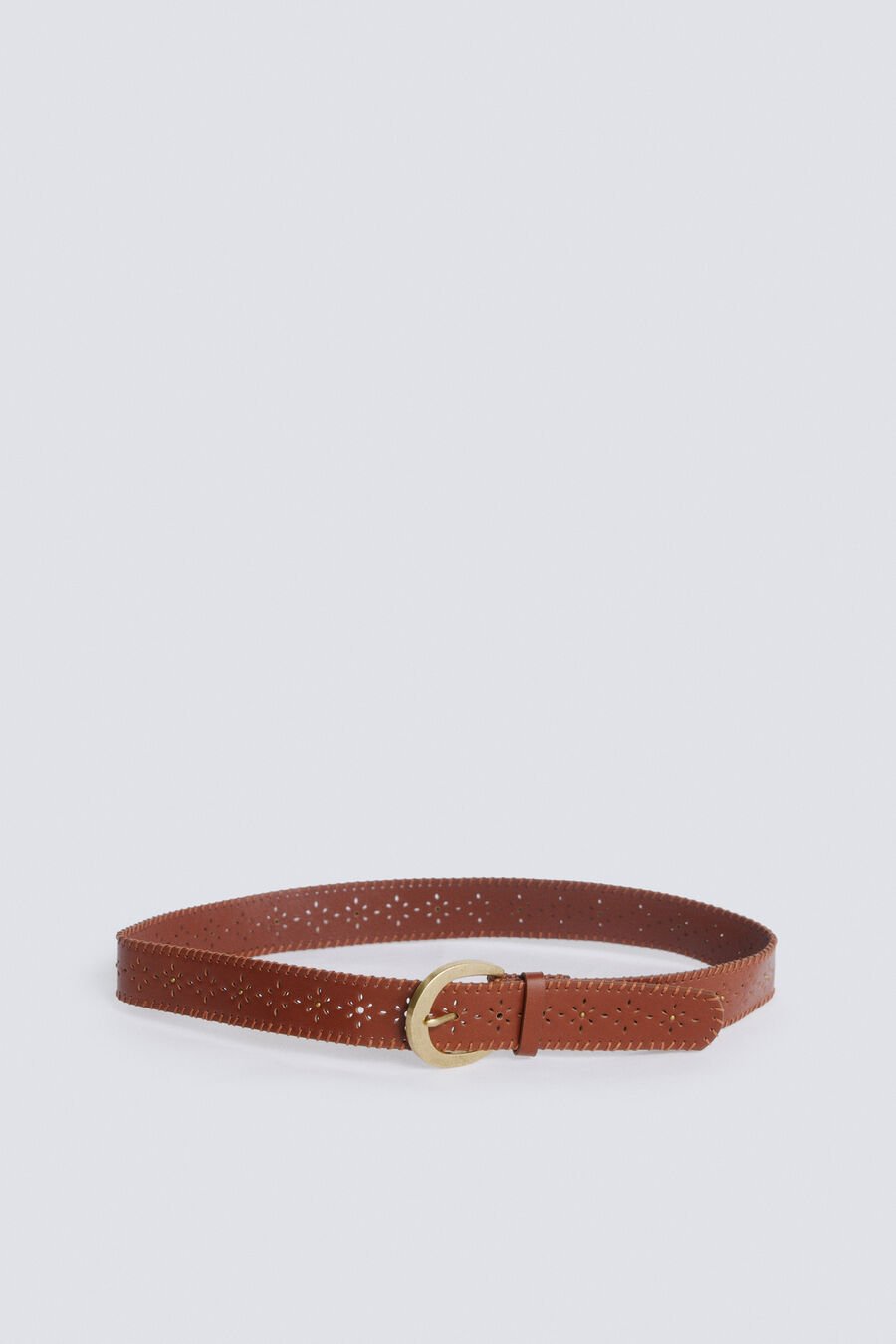 Cinturón dibujo flores