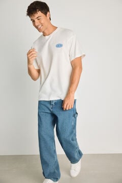 Jack & Jones Loose Fit T-Shirt mit Logo