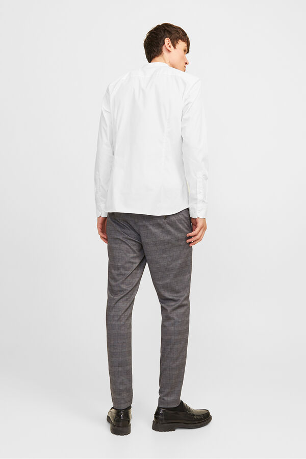 Jack & Jones Casual poplin shirt white