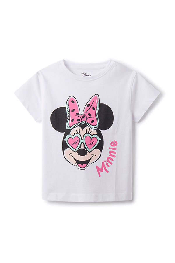 Springfield Girls' Minnie Mouse T-shirt dark gray