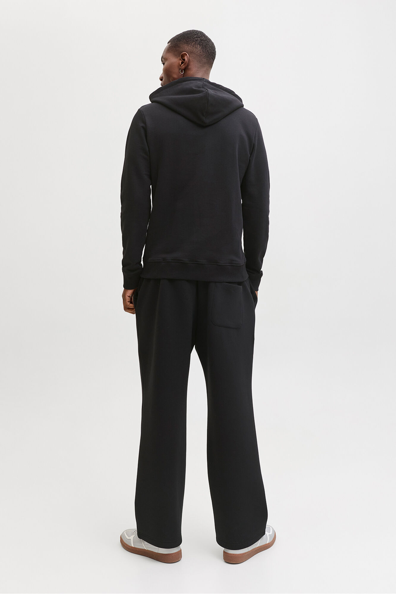 Trendyol Sudadera Regular De Cuello Redondo Con Eslogan, Gris, M