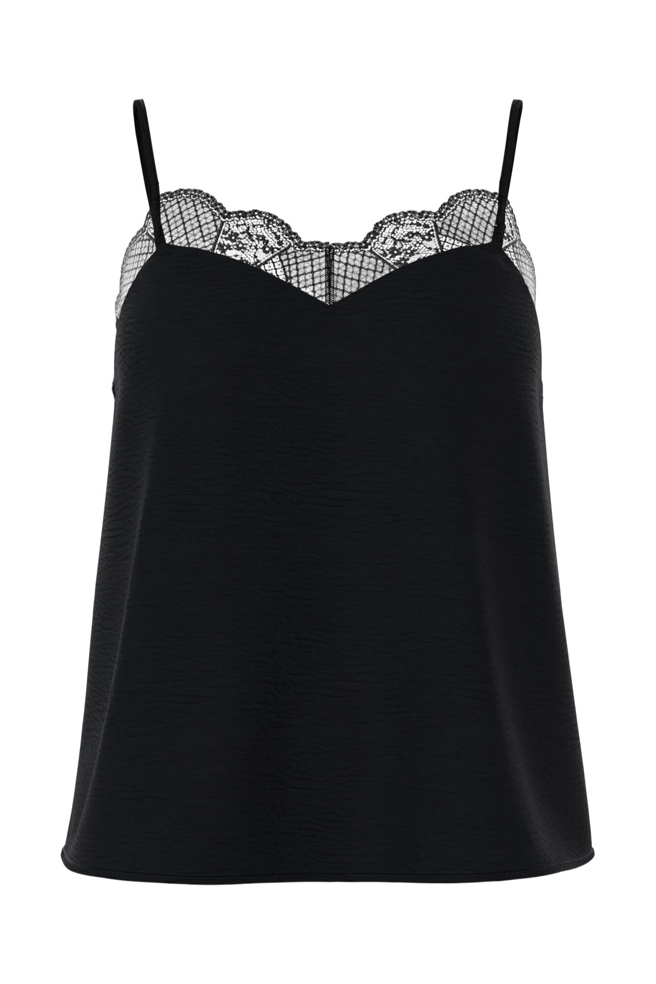 Pieces Tr&auml;gershirt aus Spitze