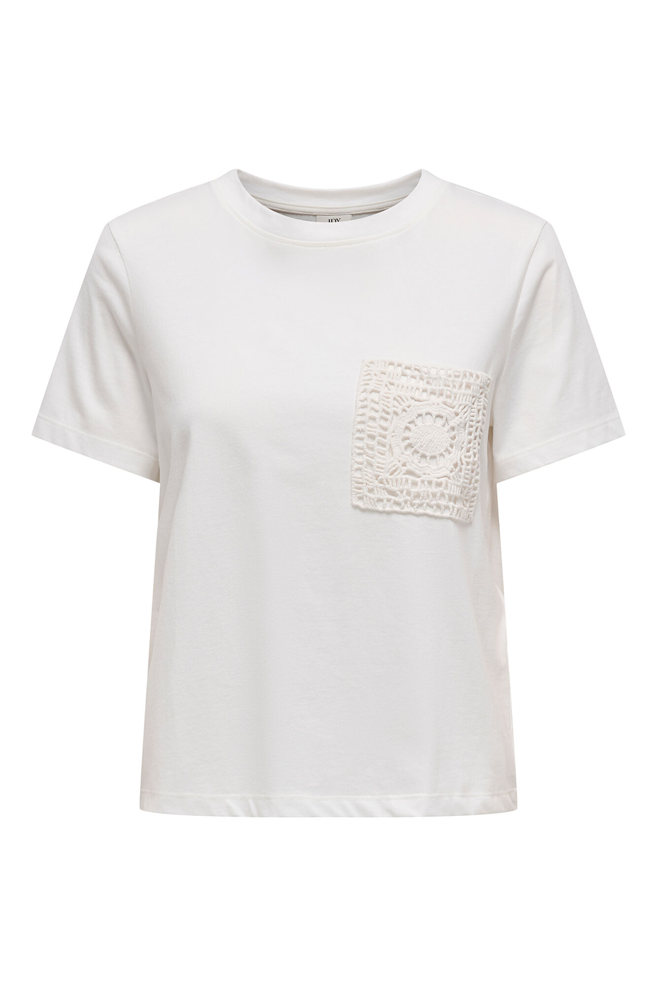 JDY kurz&auml;rmelig Crochet T-Shirt
