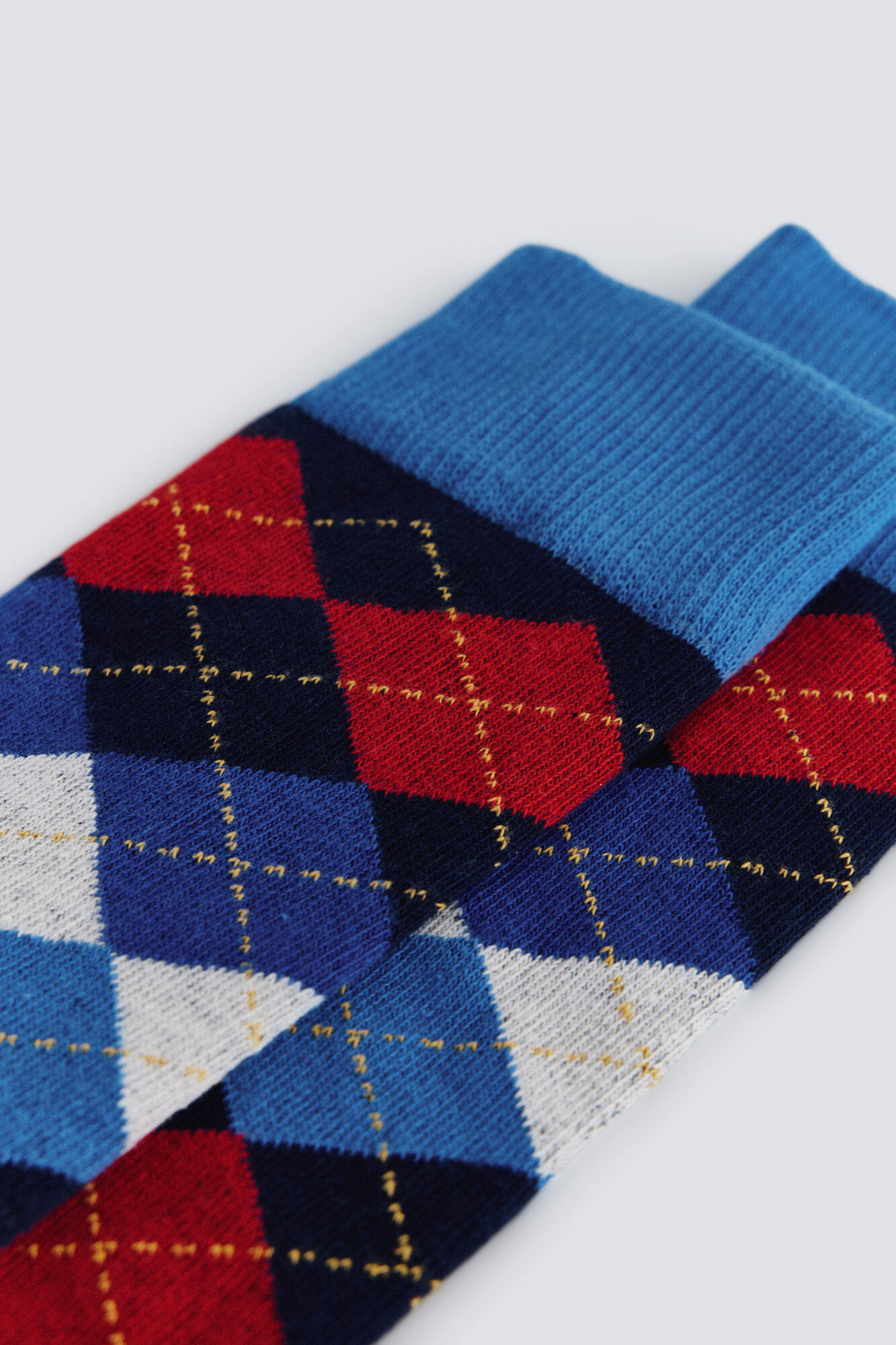 Springfield Diamond-patterned sock