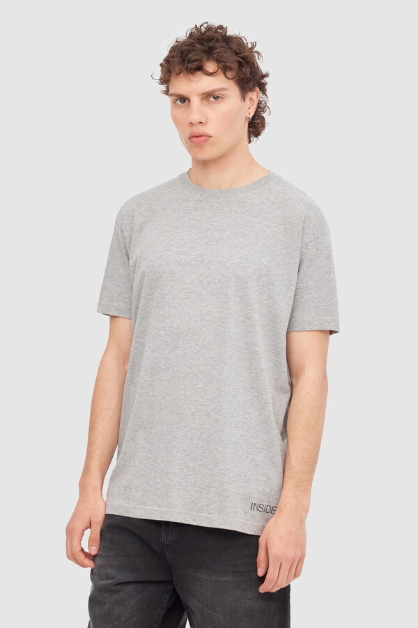 Springfield Camiseta Básica gris medio