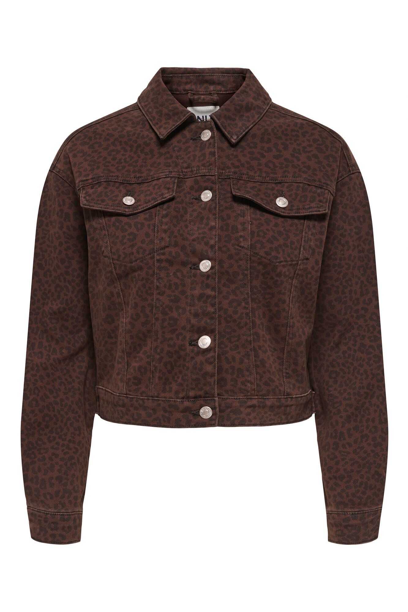 Only Casaco jeans com bolsos