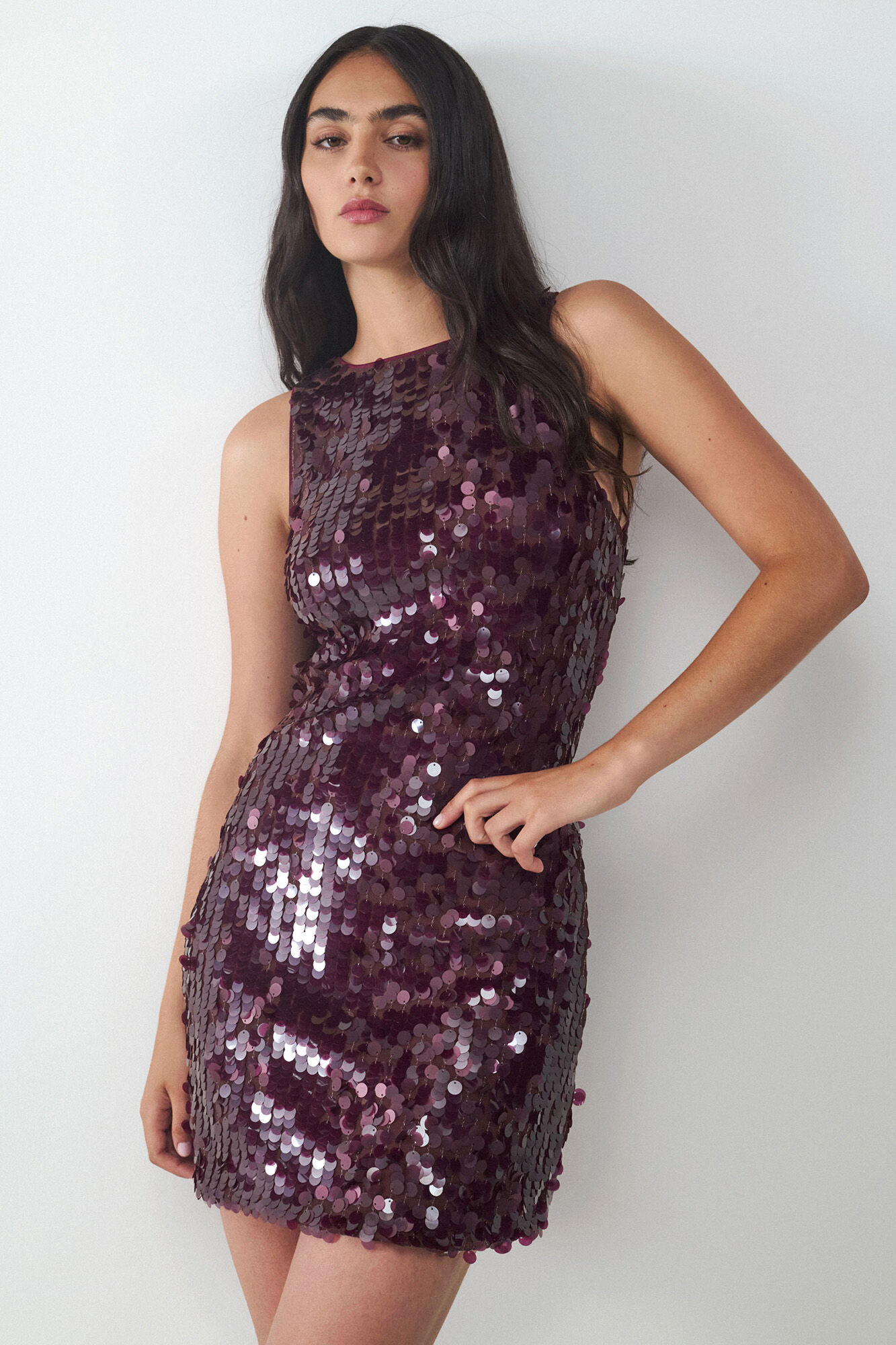 Balmohk Vestido corto lentejuelas