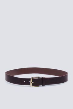 Springfield Cinto com fivela fivela de metal castanho