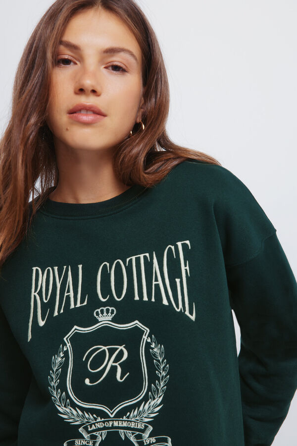 Springfield Sweatshirt "Casa Real" verde