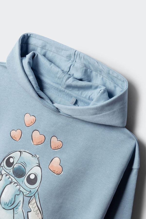 Springfield Kids Sudadera lilo & stich ni&ntilde;a azul