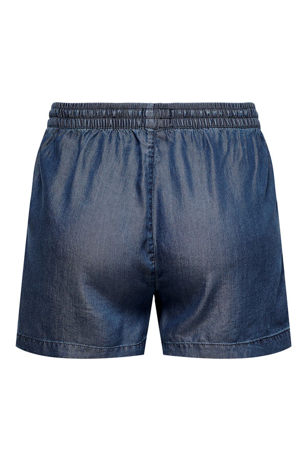 Only Short vaquero fluido azul