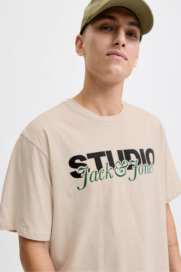 Jack & Jones Basic logo T-shirt grey