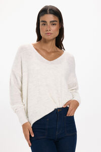 JDY camisola com gola em V