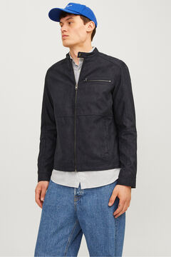 Jack & Jones Cazadora biker antelina