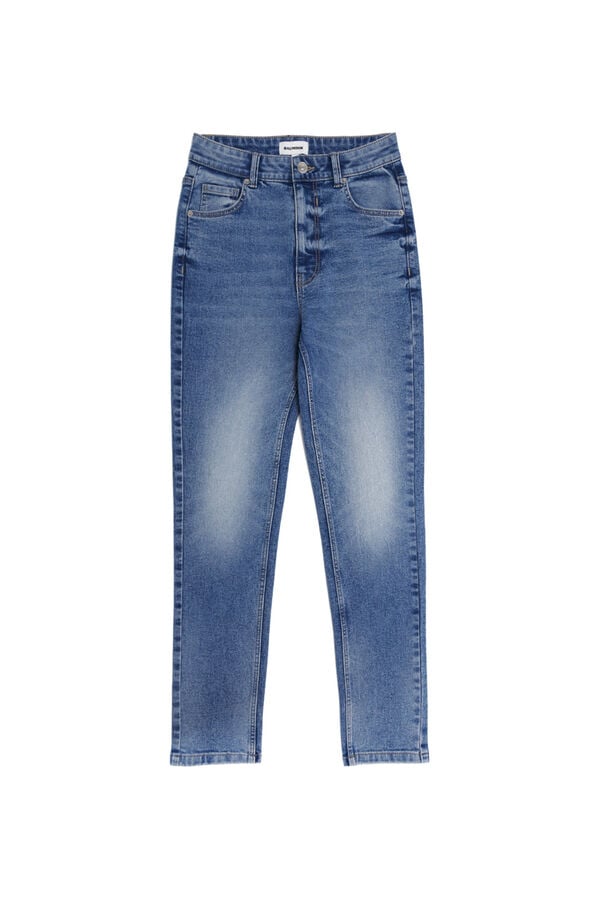 Balmohk High-waisted skinny jeans blue
