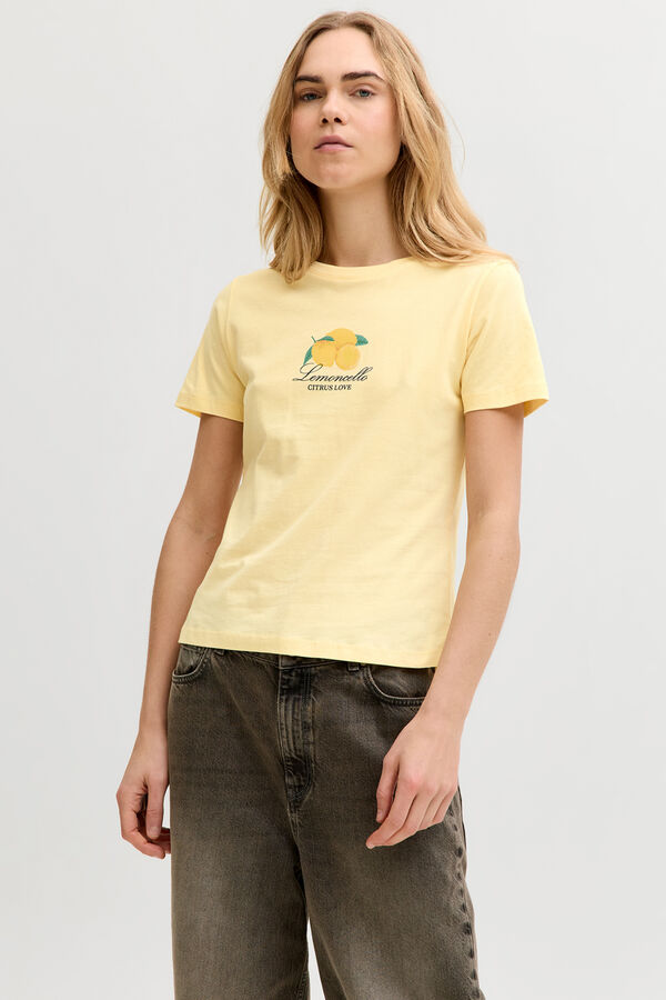 Jack & Jones T-shirt slim estampada estampado