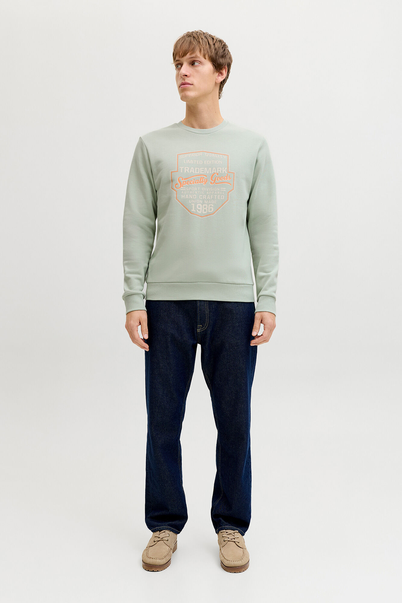 JJ REBEL Sweatshirt b&aacute;sico de manga comprida